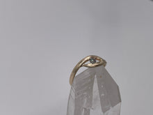 Load image into Gallery viewer, *Made To Order* “Nagare” 14kt Yellow Gold Textured Diamond Ring