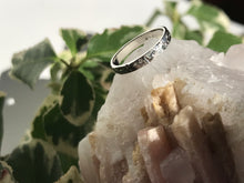 Load image into Gallery viewer, *MADE TO ORDER* Hammered Sterling Silver 2mm Band Midi-Ring