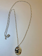 Load image into Gallery viewer, Sterling Silver Landscape Hand Engraved Pendant