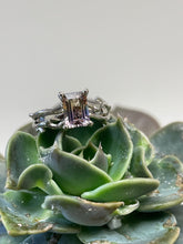 Load image into Gallery viewer, *MADE TO ORDER* “Wicket" Ametrine Emerald Cut Set In Hand-Fabricated 14kt White Gold Branch Ring