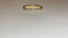 Load image into Gallery viewer, .50 Carat TW Diamond & 14kt Yellow Gold Anniversary Band