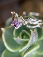 Load image into Gallery viewer, *MADE TO ORDER* “Wicket" Ametrine Emerald Cut Set In Hand-Fabricated 14kt White Gold Branch Ring