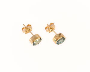 “Sekitsei” 10kt Yellow Gold Earrings