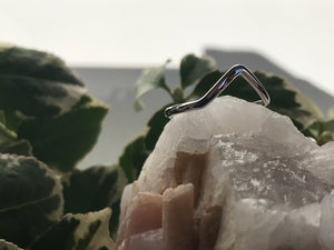 *MADE TO ORDER* Sterling silver 1.5mm wide V Band