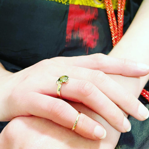 14kt Yellow Gold Adjustable Midi-Ring High Polish