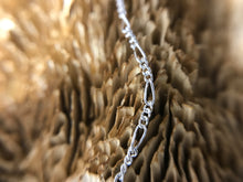 Load image into Gallery viewer, 1.5mm Figaro Sterling Silver Chain
