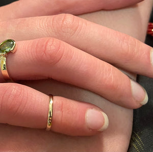 14kt Yellow Gold Adjustable Midi-Ring High Polish