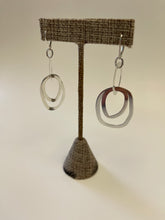 Load image into Gallery viewer, *MADE TO ORDER*”Marquess&quot; Hand Fabricated Sterling Silver Freeform Circle Earrings