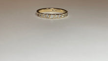 Load image into Gallery viewer, .50 Carat TW Diamond &amp; 14kt Yellow Gold Anniversary Band